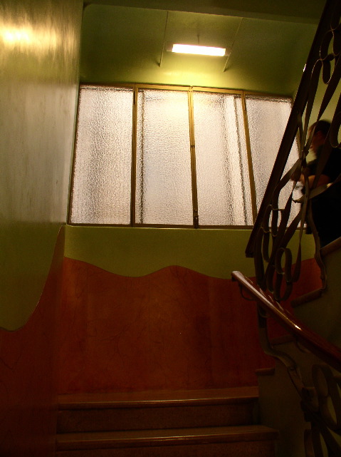 Interior staircase