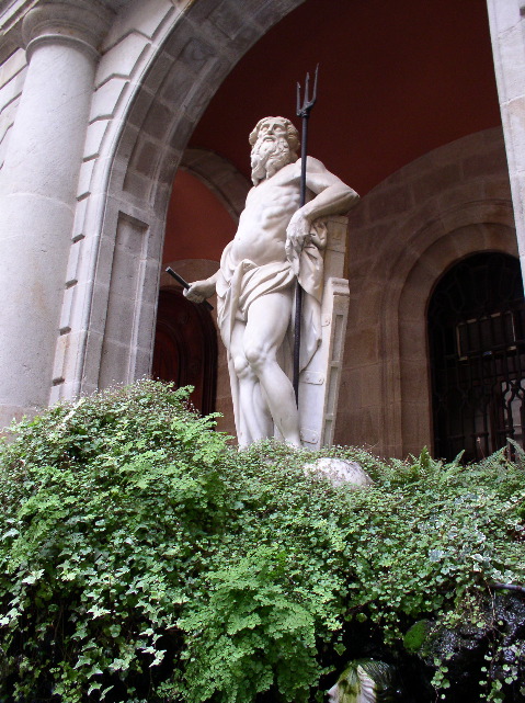 Courtyard sculpture