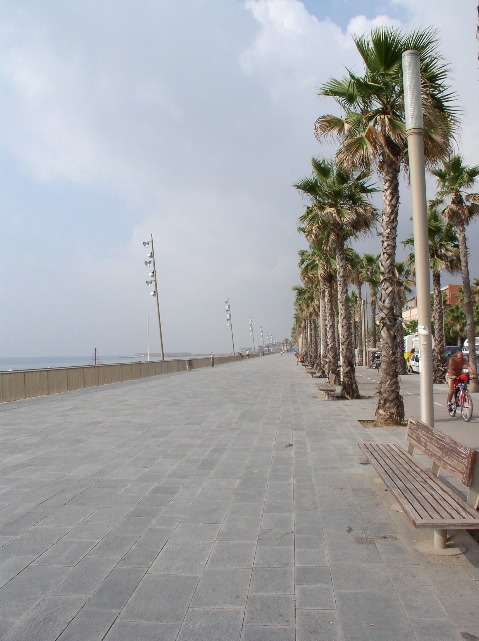 Promenade of the platja