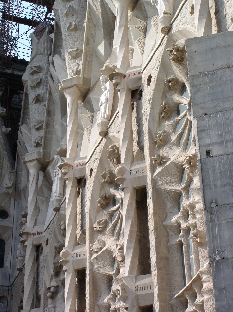 Part of the glory façade