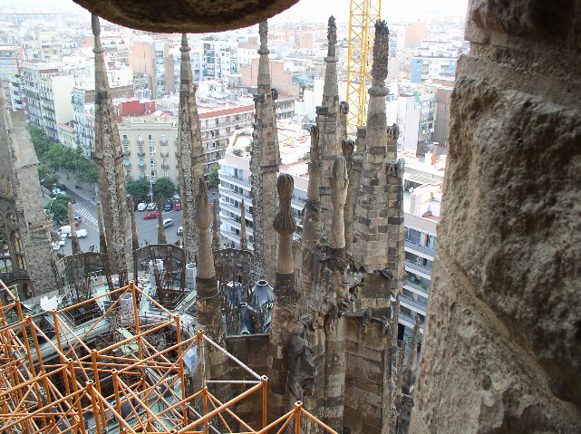 Towers of the apse