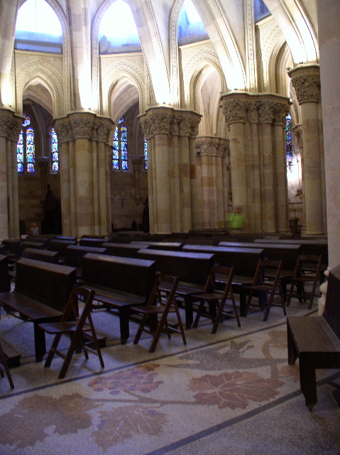 Crypt floor mosaic