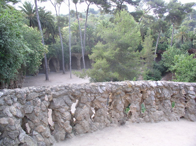 stone balcony