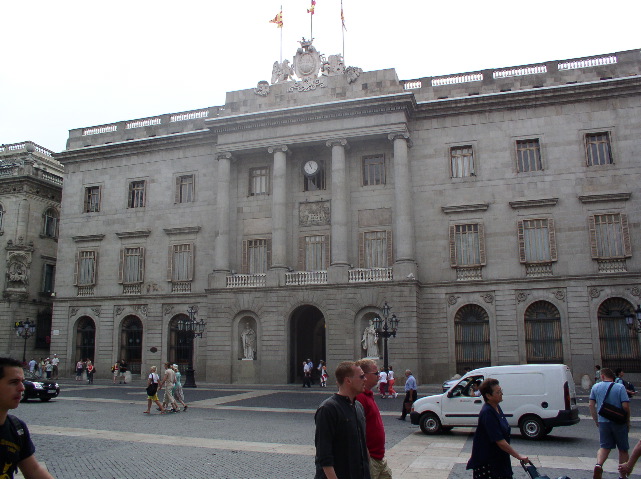 Ajuntament and Plaça Sant Jaume