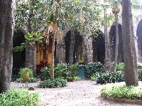 Cloister garden