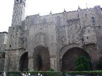 side of the cathedral