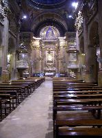 inside the church